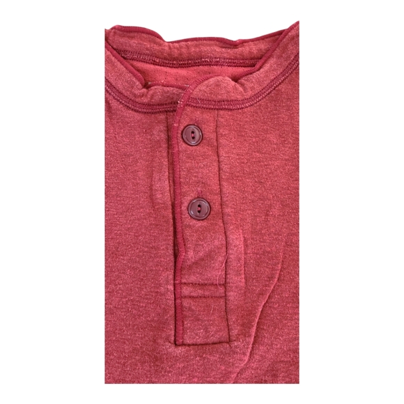 L.L. Bean Two-Layer River Driver's Traditional Fit Henley Large - Picture 5 of 7